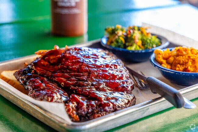 The ribs at Martin's Bar-B-Que are made from scratch and delicious in Nolensville.