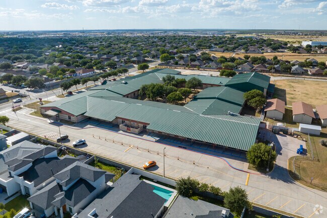 Charles Borchers Elementary School hosts grades Pre-K to 5th in northeast Laredo, Tx.
