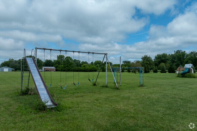 Sheridan Sda Elementary School has playground equipment.