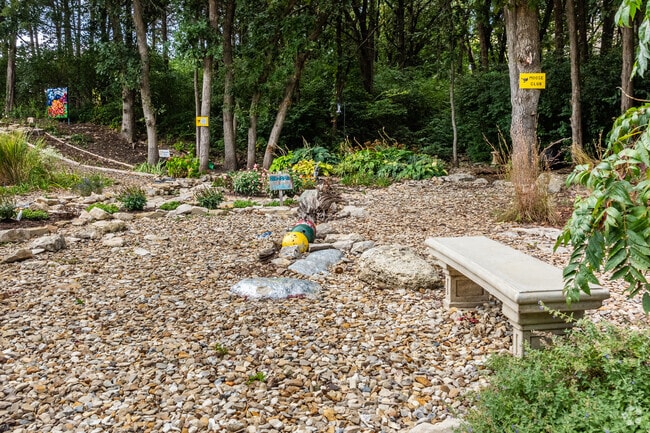 Stagg Hill has a quite neighborhood Garden in the heart of the subdivision.
