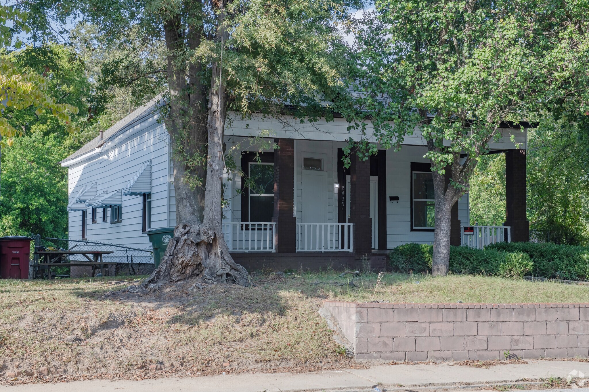 With some care this home in the Napier Heights Historic District could become an elegant one.