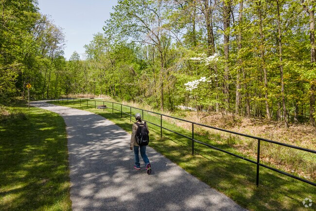 Begin your adventure at the Jones Falls Trail trailhead, located in Coldspring.