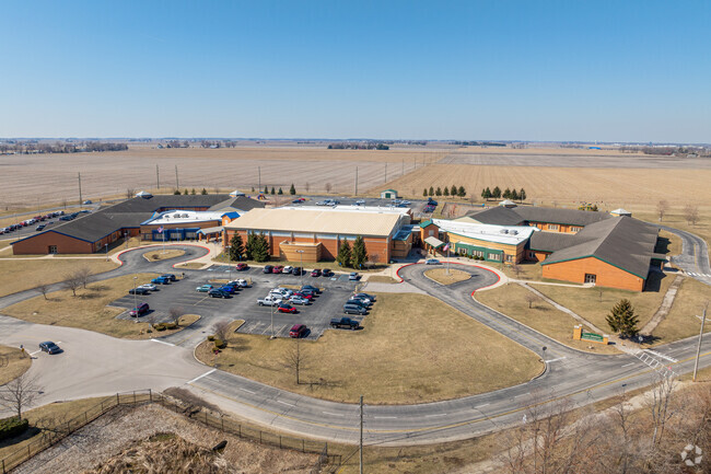 Green Meadows Intermediate Elementary School earns a A- grade for diversity.
