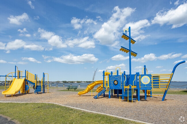 There is a nautical themed playground at Bayfront Park in East Massapequa.