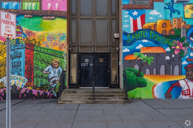 Ferris Highschool students can learn in style amongst a mural created by local young artists.