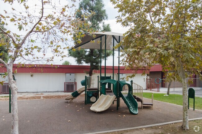 Kindergarten playground at Twin Lakes Elementary.
