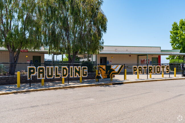 PauldPaulding Middle School is the home of the Patriots.