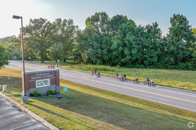 Heritage Middle School is an above-average public school welcoming students grades 6-8.