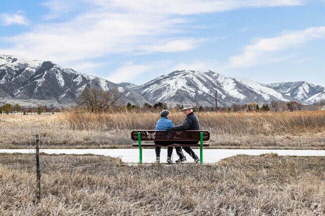 Mountains, parks and clean air make Nibley a wonderful neighborhood for a walk.