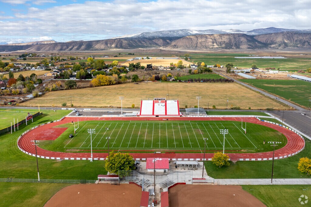 Manti High School Football Field.