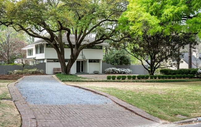 Contemporary architecture is a delightful sight in Edgewood.
