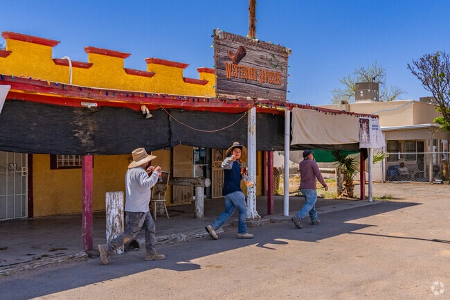 Coyote's Den, Aguila's only sit-down restaurant, is a spot to catch up on neighborhood news.