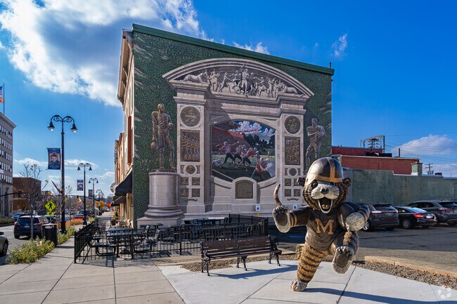 Residents of Mayflower Village come to downtown Massillon for its restaurants and retail stores.