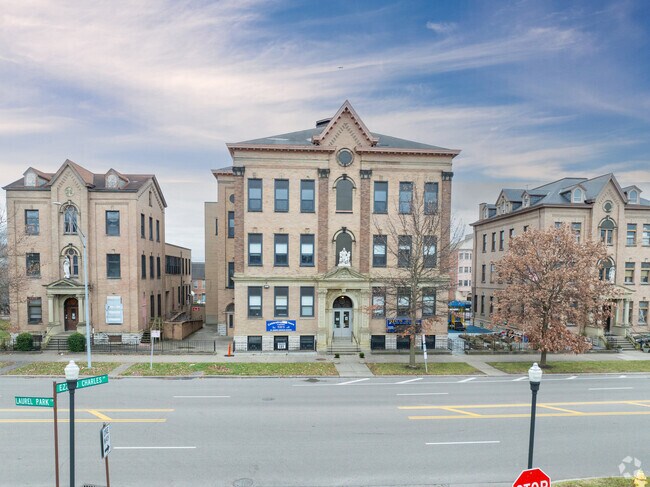 Here is the main entrance into the St Joseph School.