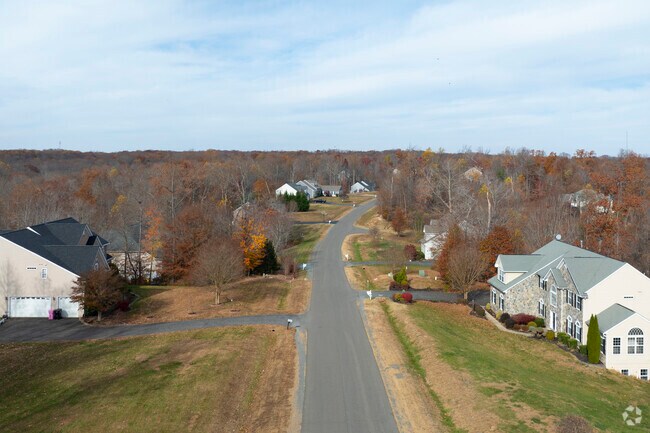 Many streets in Fritters Corner are lined with spacious single family homes.