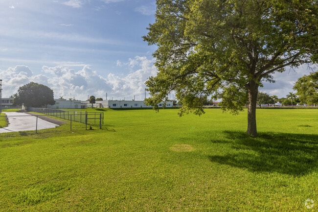 Pine Villa Elementary School has a vast field that can host any event or activities.