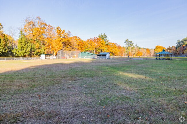 Riverside Park in the town of Warner has baseball fields and tennis courts for public use.