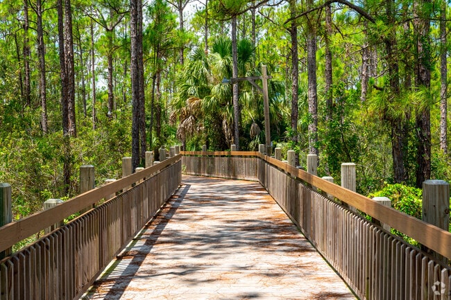 Max K. Rodes Park offers West Melbourne outdoor enthusiasts a scenic nature trail perfect for walking, exploring, and enjoying the area's natural beauty.