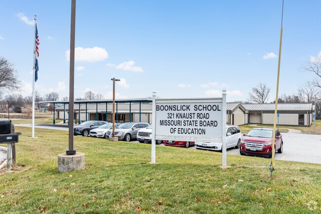 Boonslick School has smaller campus than the other schools in the area.