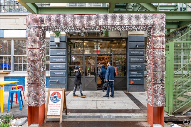 Industry City draws hipster crowds with artisan shops, tech conferences and galleries.