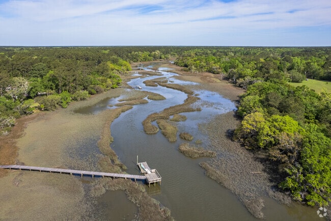 Wadmalaw Island blends rural charm with coastal living.