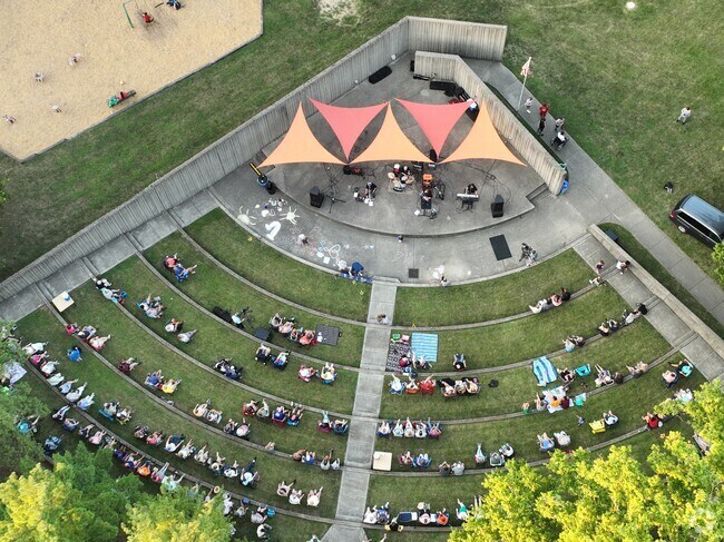 Amphitheater at Springdale Community Center.