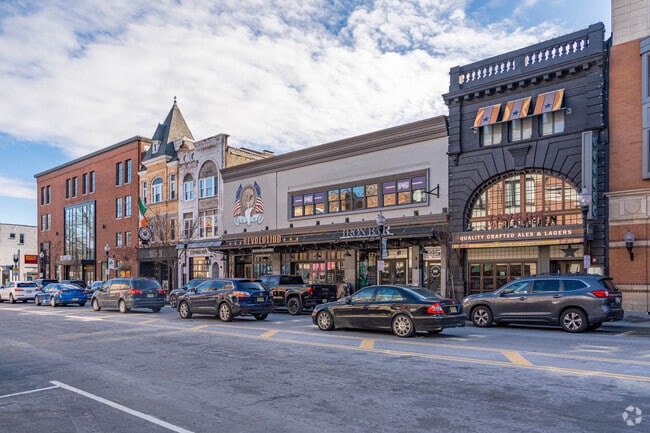 South Street's diverse restaurants, bars, and retail in Morris Township are frequent stops.