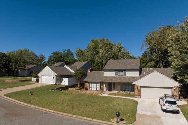 Residents of Hafer Park enjoy large homes on grassy lots.