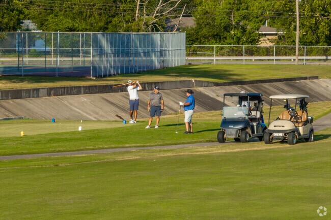 Play a round of golf at Frasch Golf Course near Beverly Hills.