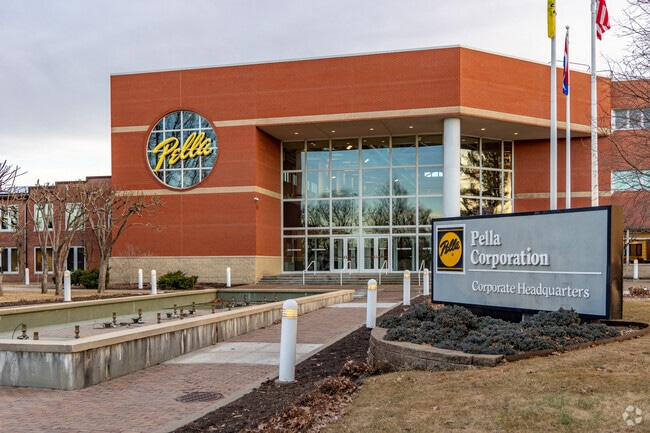 Pella is home to worldwidde manufacturer Pella Corporation.