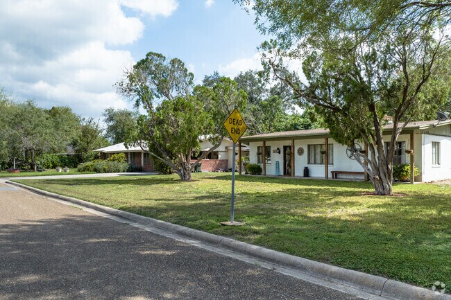 Ranch-style homes are commonly found in La Feria, Texas.