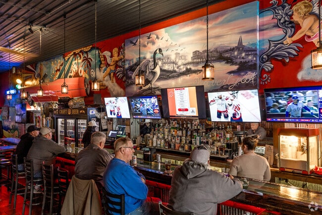 Downtown Waverly features several bars and restaurants, like Pour House