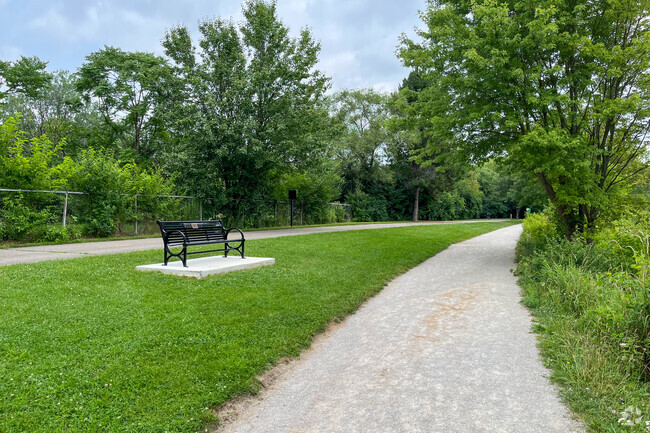 The Olentangy Trails runs through Linworth Village.