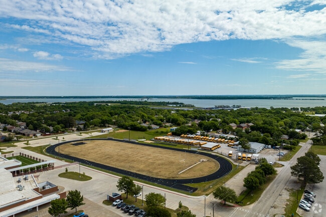 Lake Dallas Middle School football field.