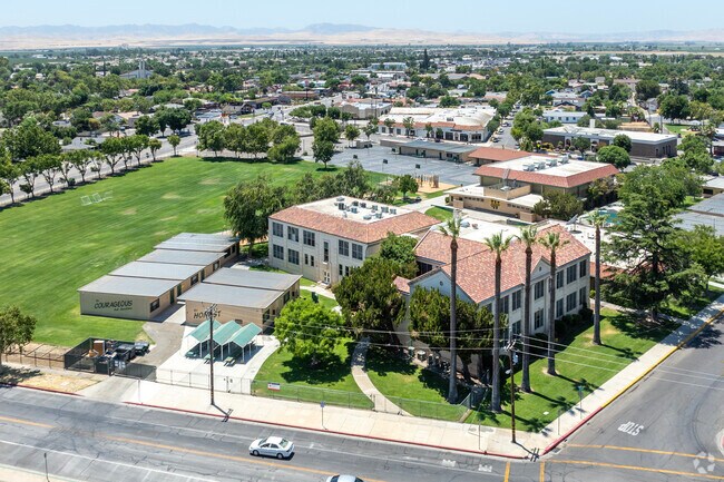 A view of Westside Union Elementary School in Los Banos.