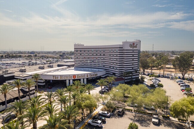 Bicycle Casino draws in visitors to Bell Gardens, CA.