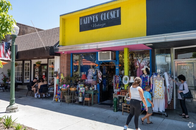 Pattye's Closet, located on Honolulu Avenue, offers vintage clothing.