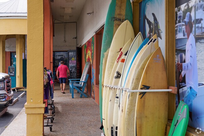 Get your surf boards and apparel at Sunrise Surf Shop in South Beach.