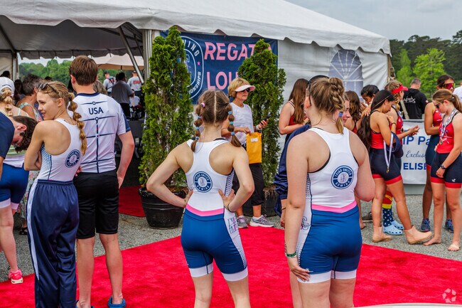 Triad United Rowing hosts the 2024 Bethany Medical North Carolina Rowing Championships.