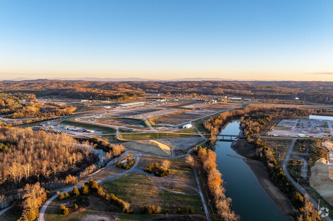The remains of the K-25 uranium enrichment site in Oak Ridge are now a national park.