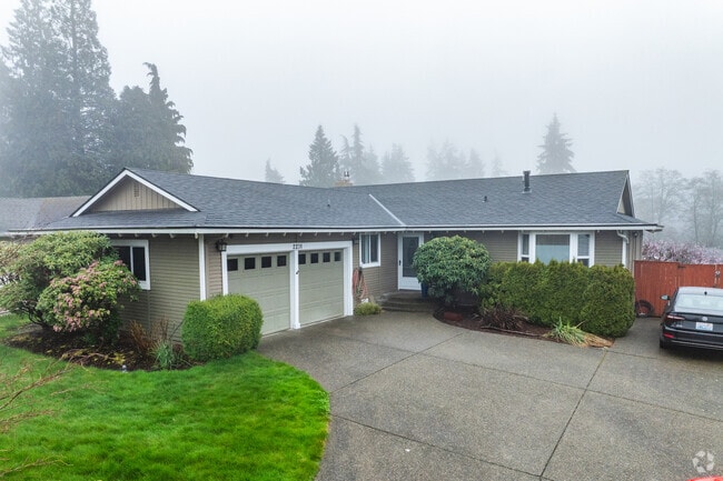 Newer Ranch houses are often nestled among the trees in the Laurelwood area.