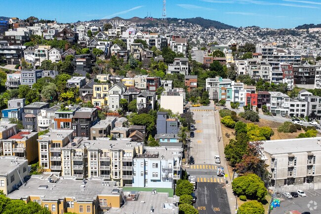 Potrero is a dense residential area of San Francisco, CA.