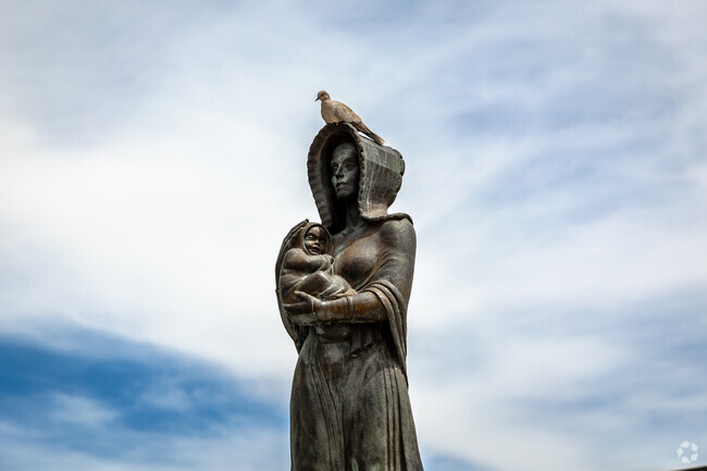 Liberal has several sculptures and artwork throughout the city.