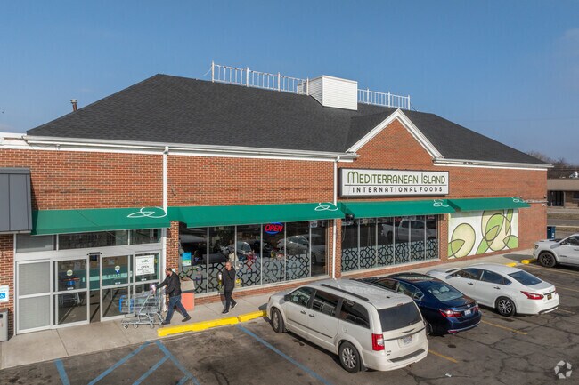 Mediterranean Island International Foods is located just outside the Mapleview neighborhood.