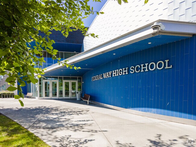 Federal Way High School Entrance.