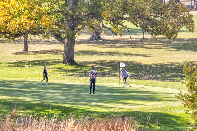 Wing Park Golf Course is a great place to spend a weekday morning outdoors.