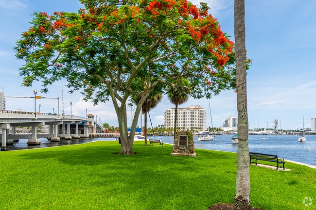 Visit Idlewyld Park near Hendricks Isles for a peaceful escape and scenic strolls.