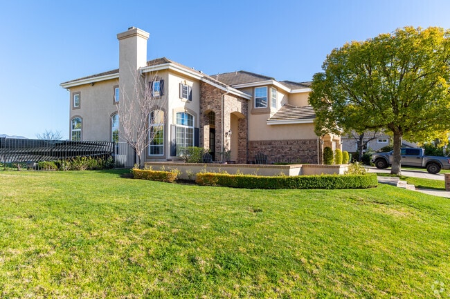 Find large spanish revival homes scattered on the hills of Agoura Hills.