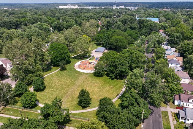 LaCrone Park is a city park located in Northside, with a large splash pad, near West Main Hill.