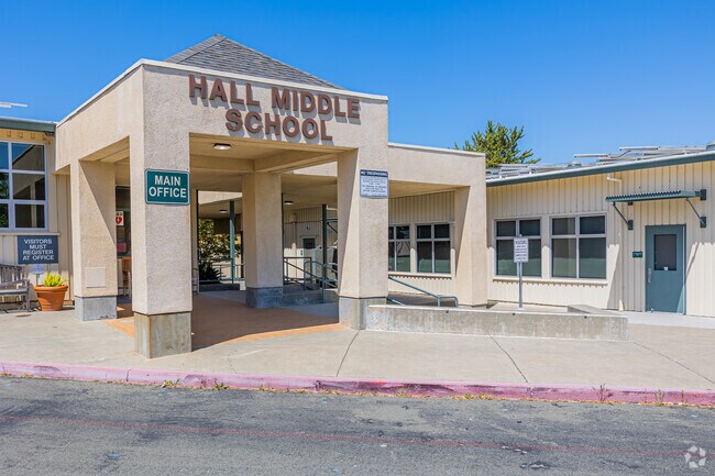 Hall Middle School is a California Gold Ribbon School and a School to Watch.